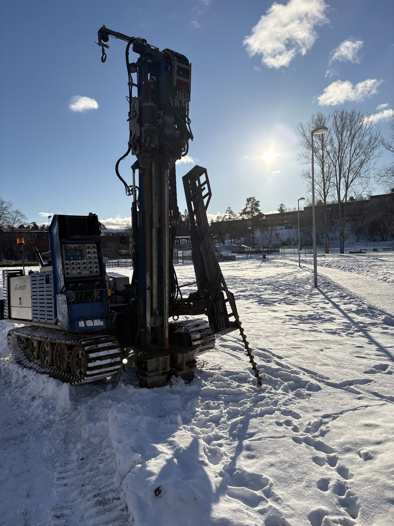 fältgeoteknik på värmdö