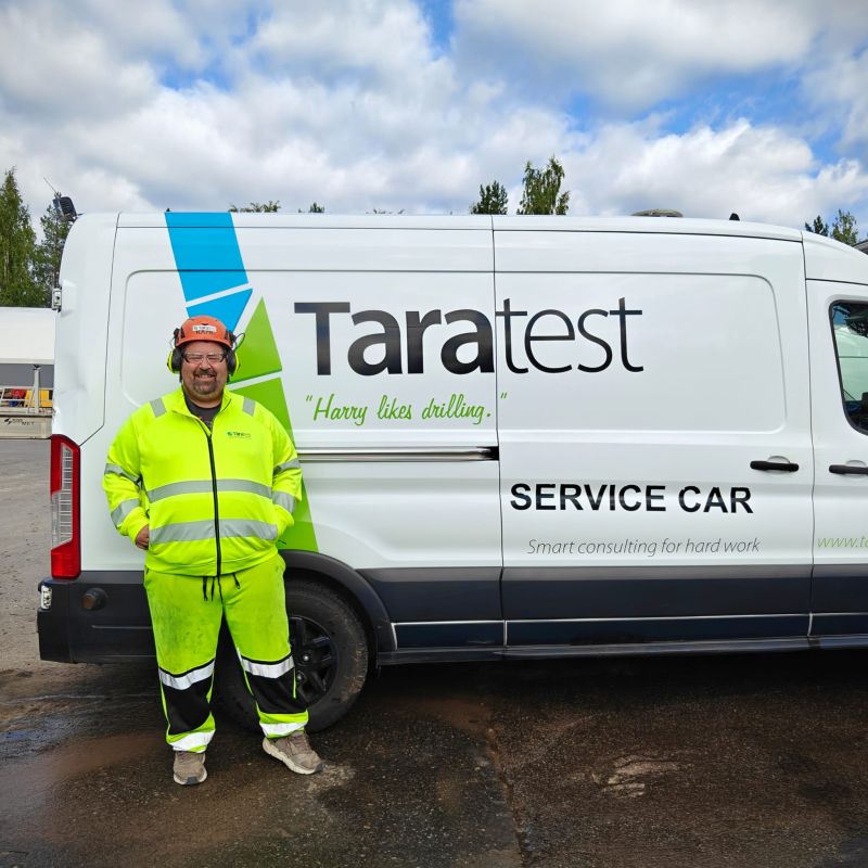 markundersökiningar i Finland med Taratest